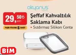 OKYANUS HOME ŞEFFAF KAHVALTILIK SAKLAMA KABI OKYANUS HOME ŞEFFAF KAHVALTILIK SAKLAMA KABI
